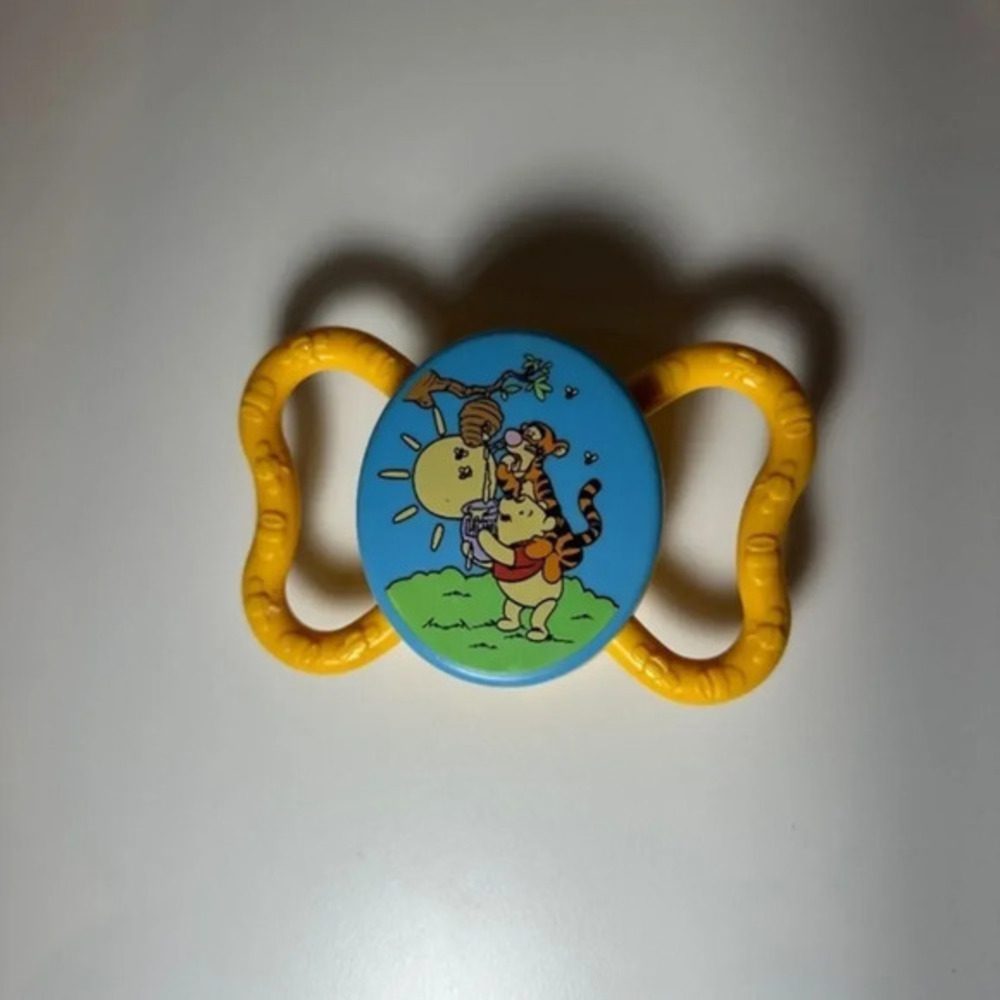 Vintage Wine the Pooh baby rattle